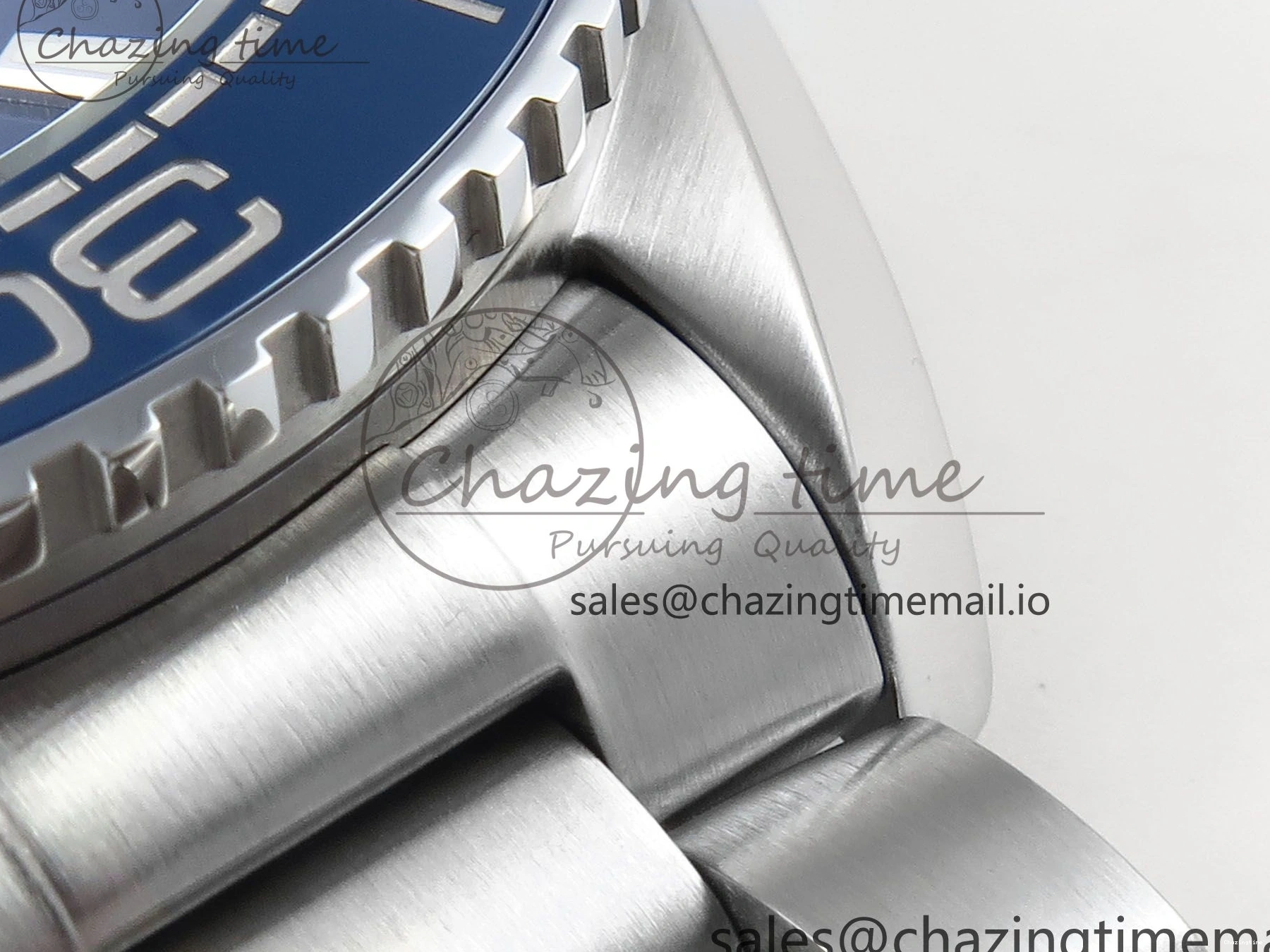 0425 Neat Seamaster Planet Ocean 600M 43.5mm SS SCF 1:1 Best Edition Blue Dial on SS Bracelet A8900 Super Clone 7684